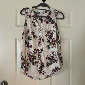 Floral Sleeveless Top